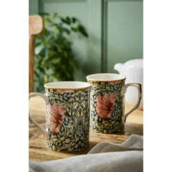 Joe Browns Pimpernel Set Of 2 Mugs For Unisex