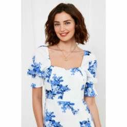 Joe Browns Clarissa Linen Blend Floral Dress For Female -Joe Browns Shop unnamed file 1096