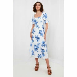 Joe Browns Clarissa Linen Blend Floral Dress For Female -Joe Browns Shop unnamed file 1098