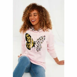 Joe Browns Brilliant Butterfly Hoodie For Female