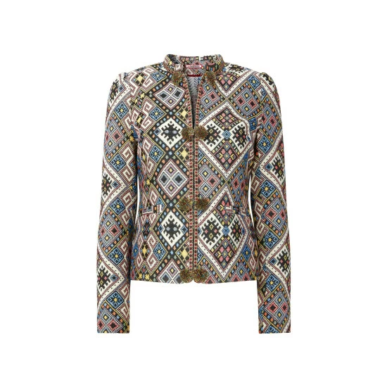Joe Browns Joyful Jacquard Jacket For Female 4 Joe Browns Joyful Jacquard Jacket For Female - Image 2