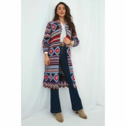 Joe Browns Striped Longline Cardigan For Female -Joe Browns Shop unnamed file 1512