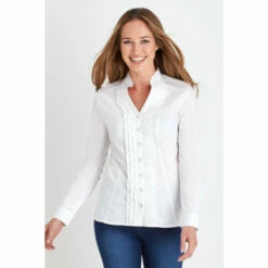 Joe Browns Ruffle Blouse White For Female -Joe Browns Shop unnamed file 175