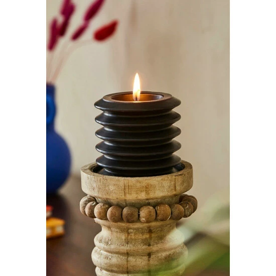 Joe Browns Chunky Ribbed Pillar Candle For Unisex 6 Joe Browns Chunky Ribbed Pillar Candle For Unisex - Image 4