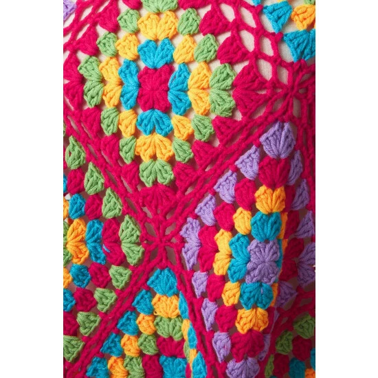 Joe Browns Bora Bora Hand Crochet Poncho For Female 5 Joe Browns Bora Bora Hand Crochet Poncho For Female - Image 3