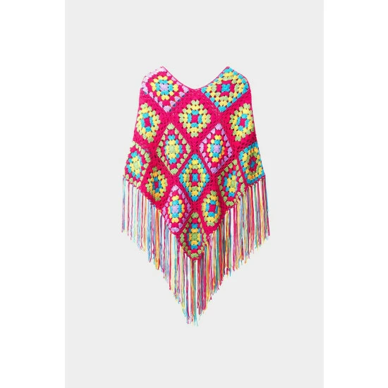 Joe Browns Bora Bora Hand Crochet Poncho For Female 6 Joe Browns Bora Bora Hand Crochet Poncho For Female - Image 4