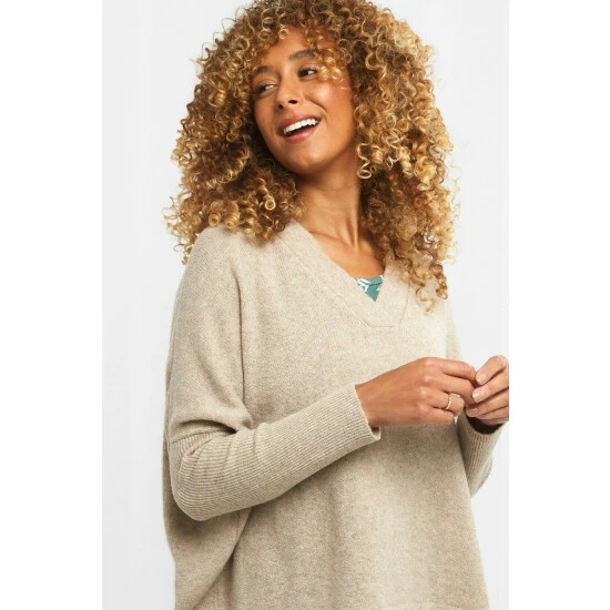 Joe Browns Super Soft Asymmetric V Neck Jumper For Female 7 Joe Browns Super Soft Asymmetric V Neck Jumper For Female - Image 5