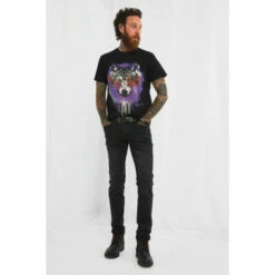 Joe Browns Graffiti Dripping Wolf Animal Graphic Print T Shirt For Male -Joe Browns Shop unnamed file 2011
