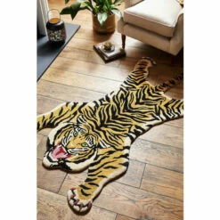 Joe Browns Terrific Tiger Tufted Rug For Unisex