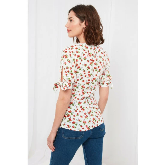 Joe Browns Sweetest Strawberry Blouse For Female 6 Joe Browns Sweetest Strawberry Blouse For Female - Image 4