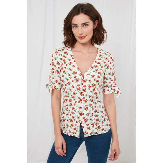 Joe Browns Sweetest Strawberry Blouse For Female 8 Joe Browns Sweetest Strawberry Blouse For Female - Image 6