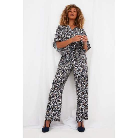 Joe Browns Loretta Leopard Print Jumpsuit For Female 5 Joe Browns Loretta Leopard Print Jumpsuit For Female - Image 3