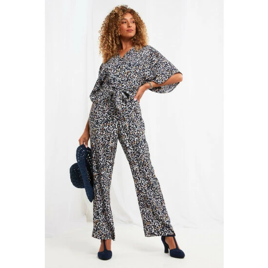 Joe Browns Loretta Leopard Print Jumpsuit For Female 8 Joe Browns Loretta Leopard Print Jumpsuit For Female - Image 6