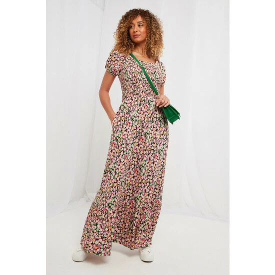 Joe Browns Ellie Shirred Jersey Dress For Female 8 Joe Browns Ellie Shirred Jersey Dress For Female - Image 6