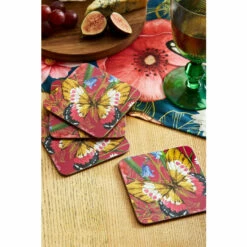 Joe Browns Set Of 4 Beautiful Butterfly Coasters For Unisex -Joe Browns Shop unnamed file 3342