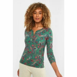 Joe Browns Button Up Floral Print Top For Female