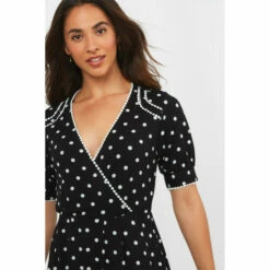 Joe Browns Vintage V Neck Polka Dot Dress For Female -Joe Browns Shop unnamed file 366