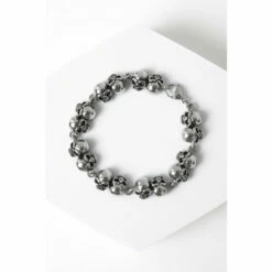 Joe Browns Stainless Steel Skull Row Bracelet For Female 8 Joe Browns Stainless Steel Skull Row Bracelet For Female -Joe Browns Shop unnamed file 3767