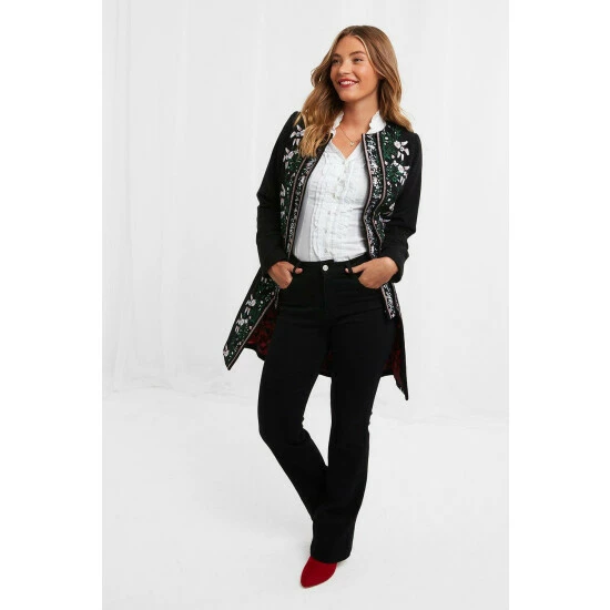 Joe Browns Stop And Stare Embroidered Jacket For Female 5 Joe Browns Stop And Stare Embroidered Jacket For Female - Image 3