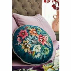 Joe Browns Fetching Floral Round Cushion For Unisex