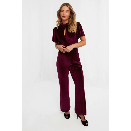 Joe Browns Greta Velour Jumpsuit For Female 5 Joe Browns Greta Velour Jumpsuit For Female - Image 3