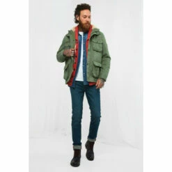 Joe Browns Faux Fur Lined Hooded Military Style Jacket For Male -Joe Browns Shop unnamed file 4126
