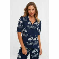 Joe Browns Intriguing Crane Boutique PJ Top For Female -Joe Browns Shop unnamed file 4181