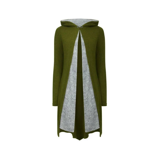 Joe Browns Longline Hooded Wrap Cardigan For Female 4 Joe Browns Longline Hooded Wrap Cardigan For Female - Image 2