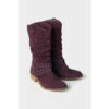 Joe Browns Buckle And Studded Suede Slouch Boots For Female