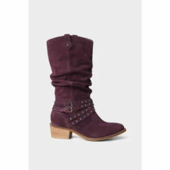 Joe Browns Buckle And Studded Suede Slouch Boots For Female -Joe Browns Shop unnamed file 4301