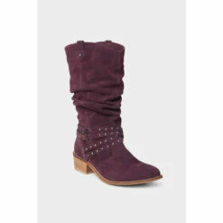 Joe Browns Buckle And Studded Suede Slouch Boots For Female -Joe Browns Shop unnamed file 4302