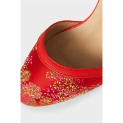 Joe Browns Satin Heeled Buckle Fastening Shoes For Female -Joe Browns Shop unnamed file 4384