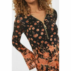 Joe Browns Radiant Autumnal Florals Zip Up Front Top For Female -Joe Browns Shop unnamed file 4450
