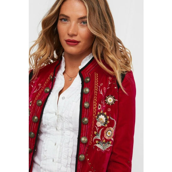 Joe Browns Enchanting Embroidered Jacket For Female 8 Joe Browns Enchanting Embroidered Jacket For Female - Image 6