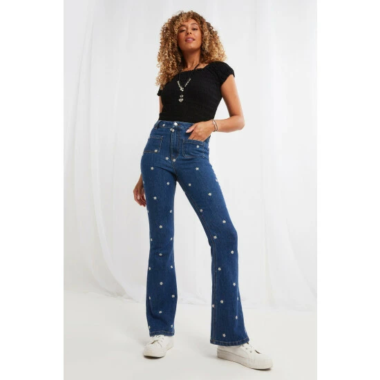 Joe Browns Daisy Chain Pocket Jeans For Female 8 Joe Browns Daisy Chain Pocket Jeans For Female - Image 6