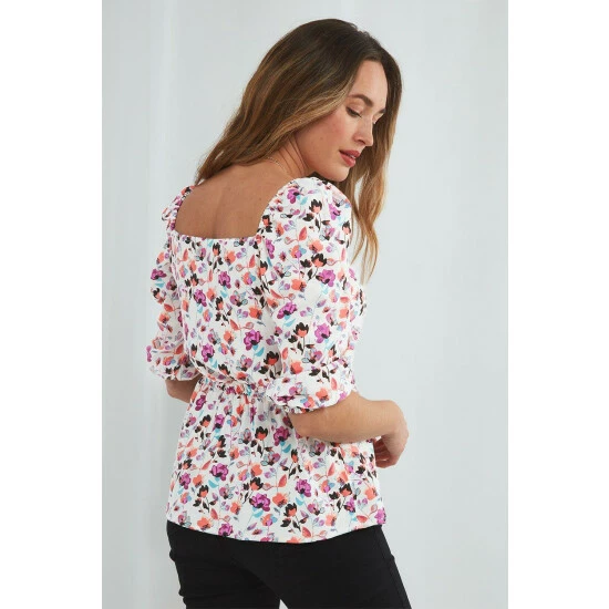 Joe Browns Petunia Floral Top For Female 5 Joe Browns Petunia Floral Top For Female - Image 3