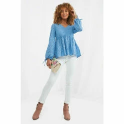 Joe Browns Long Sleeve Cut Out Top For Female -Joe Browns Shop unnamed file 4865