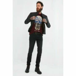 Joe Browns Adventure Skull Graphic Print T Shirt For Male