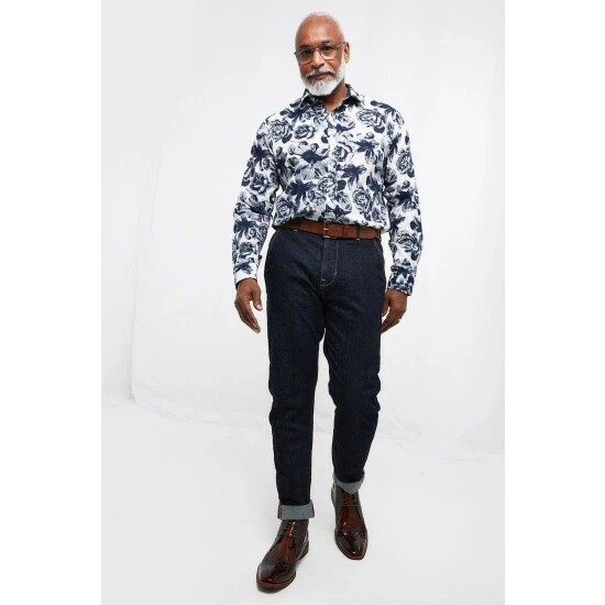 Joe Browns Funky Floral Shirt For Male 5 Joe Browns Funky Floral Shirt For Male - Image 3