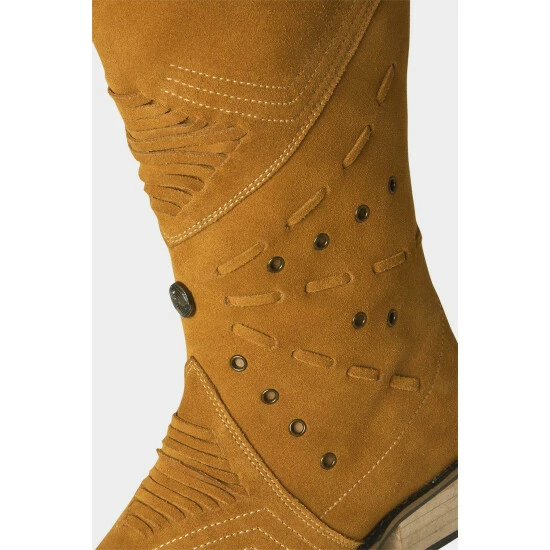 Joe Browns Brick Lane Suede Midi Boot Tan For Female 6 Joe Browns Brick Lane Suede Midi Boot Tan For Female - Image 4