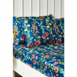 Joe Browns Striking Floral Stripe Printed Bedding For Unisex