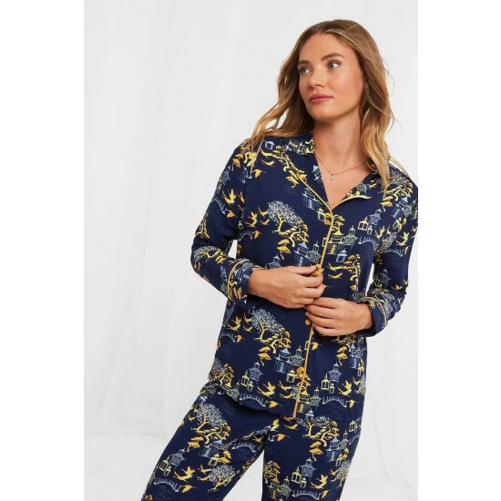 Joe Browns Tantalizing Toile Boutique PJ Top For Female 2 Joe Browns Tantalizing Toile Boutique PJ Top For Female