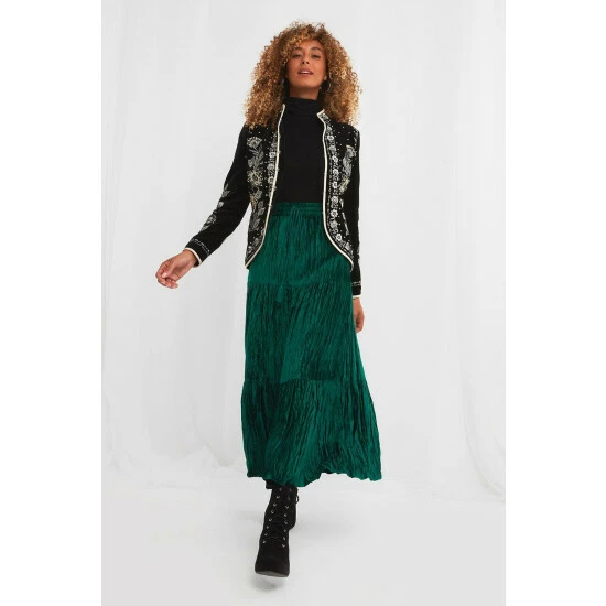 Joe Browns Boho Dreams Velour Skirt For Female 5 Joe Browns Boho Dreams Velour Skirt For Female - Image 3