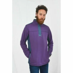 Joe Browns Quarter Zip Funnel Sweatshirt For Male