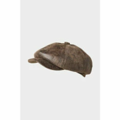 Joe Browns Faux Leather Baker Boy Hat For Male