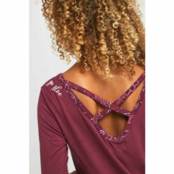 Joe Browns Comfy Cross Back Yoga Top For Female -Joe Browns Shop unnamed file 831