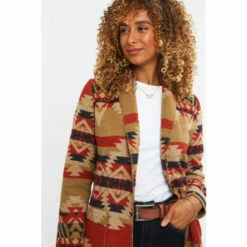Joe Browns Aztec Style Long Lightweight Coat For Female -Joe Browns Shop unnamed file 974