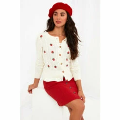 Joe Browns Summer Strawberry Cardigan For Female -Joe Browns Shop unnamed file 990